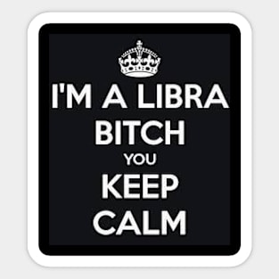 Libra stone clod Sticker